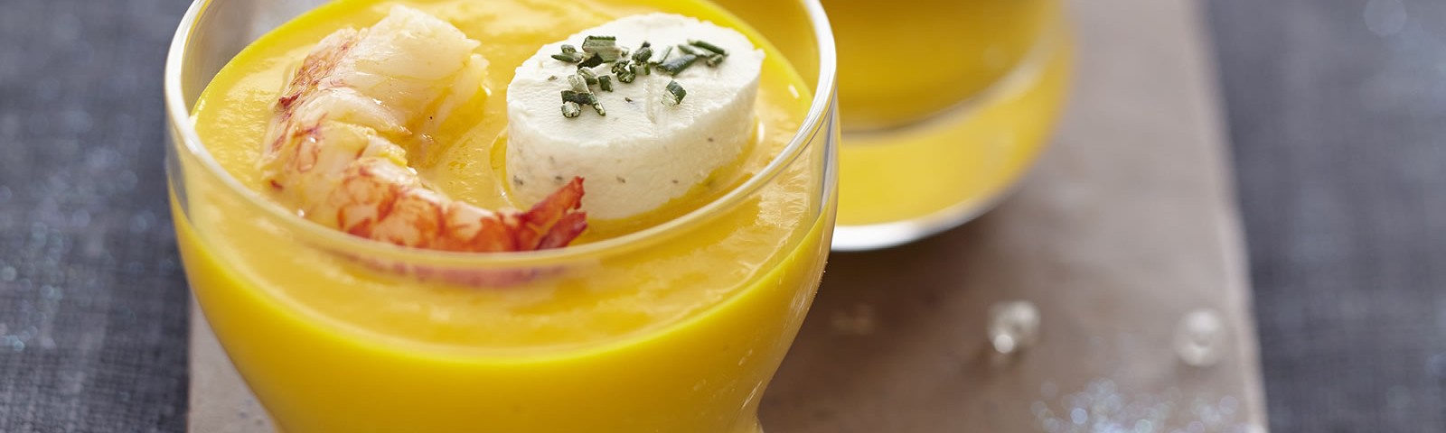 Ricetta per aperitivo con crema di zucca formaggio per aperitivo